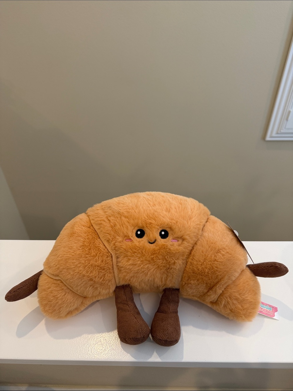 NWT 14” Croissant Plush by Linzy Toys